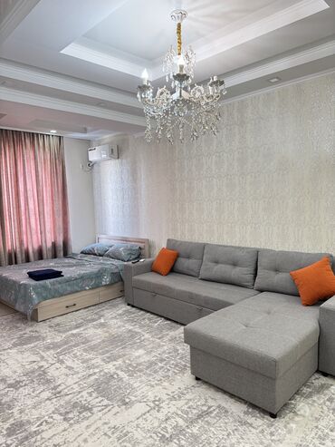 квартира беш кунгей: 1 комната, Душевая кабина, Постельное белье, Кондиционер