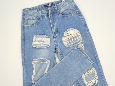 jeansy damskie podarte: Boohoo, Джинси for women, розмір XS