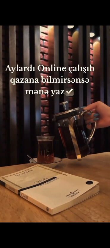Əməkdaş axtarışı (vakansiyalar): Men Zema xanim mene yazin yanilmazsiz