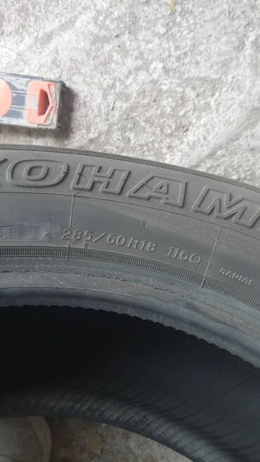 куплю диски на спринтер: Шиналар 285 / 60 / R 18, Кыш, Комплект, Жол тандабастар (АТ/МТ), Yokohama