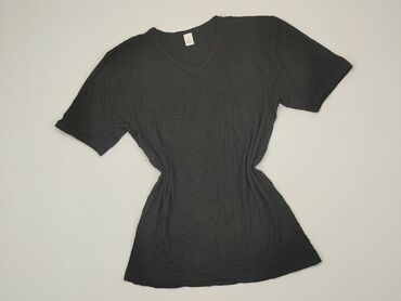 czarne t shirty damskie zalando: T-shirt, M, stan - Dobry
