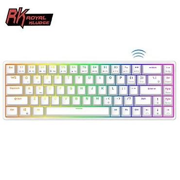 logitech superlight 2: Клавиатура, Royal Kludge, Механическая, Bluetooth, Проводное подключение, Размер: 65% — 7
