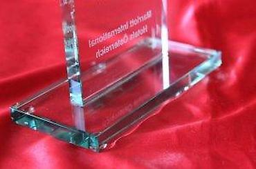 Ostali predmeti za umetnost i kolekcionarstvo: STAKLENA PLAKETA CLUB 2000, MARRIOTT, AUSTRIJA 2007. | Staklena — 13