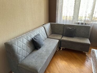 куплю кресло кровать бу: Угловой диван, Б/у, Нераскладной, С подъемным механизмом, Набук, Нет доставки