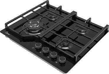 wok: Газовая варочная панель Midea, 4 конфорки - Тип: независимая газовая — 1