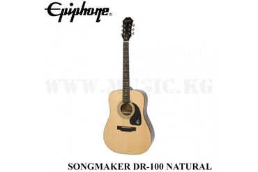 гитара epiphone: Акустическая гитара Epiphone Songmaker DR-100 (Square Shoulder)