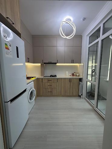 flat osh: 1 комната, 32 м², Городская больница №4 (ул. Айни) Элитка, 13 этаж, Свежий ремонт — 9