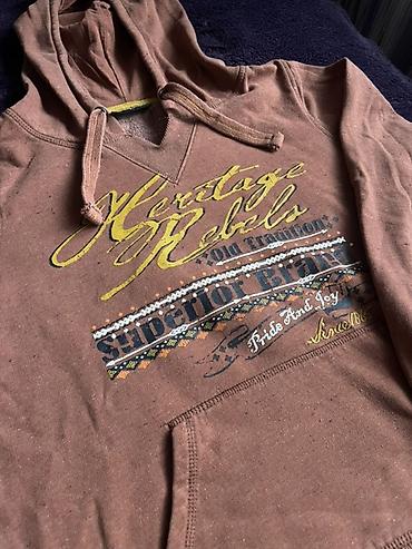 Duks sa kapuljačom “Heritage Rebels – Superior Brand” - Boja: braon -