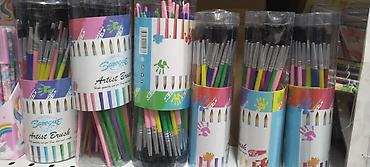 Малярные кисти: Наборы художественных кистей для рисования - Форматы: тубусы с — 1