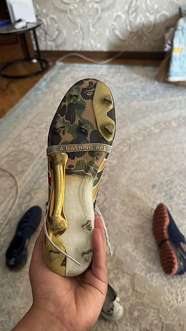 bape x: Məhsul: Adidas x A BATHING APE (BAPE) kramponları – kamuflyaj dizayn — 4