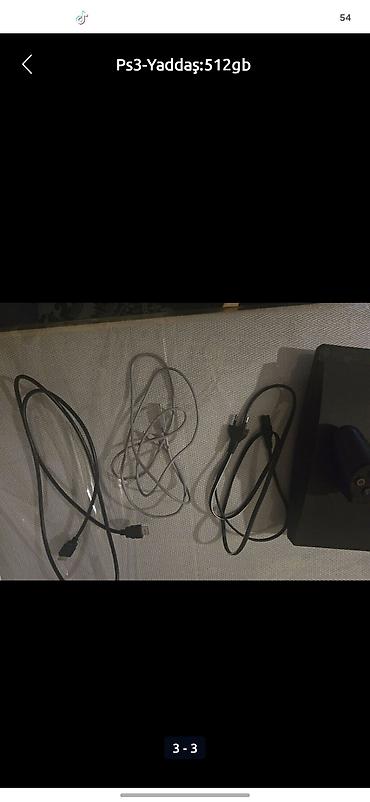 Elektronika: Ps3 ucuz qiymete Yaddaş:512gb Oyun Sayı:76 1pult tam işlek 1pultda — 2