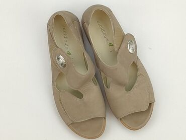 spódnice eko skóra midi: Sandals for women, 38, condition - Very good