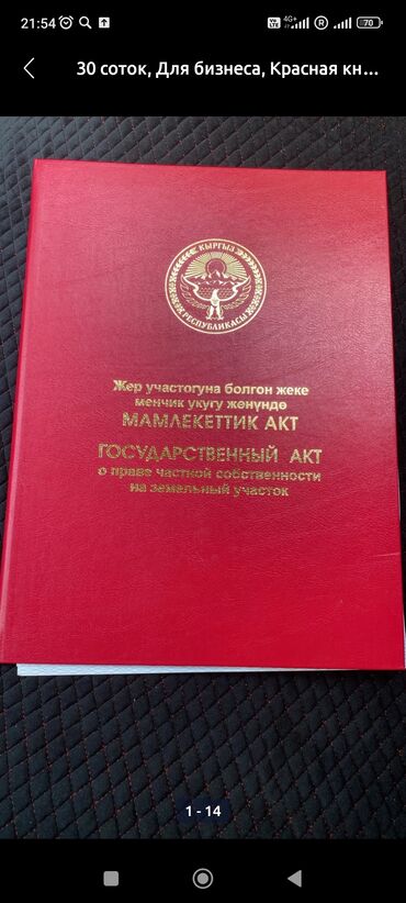 Продажа участков: 5 соток, Для бизнеса, Красная книга, Договор купли-продажи