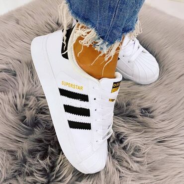Patike i sportska obuća: ADIDAS SUPERSTAR PATIKE NOVO D 

NOVO
BROJEVI 36 DO 46
NIJE ORIGINAL