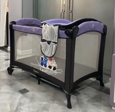 Digər uşaq mebeli: Manej-çarpayı Cool Baby 970 Lila, 4 yaşa qədər, 76x110x76 sm