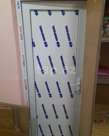 tolet: PVC qapı – SOHOPANEL panelli, KRUSE profil çərçive hun-2 eni 80sm — 1