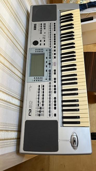 Sintezatorlar: Korg Pa50 professional arranger klaviatura - 61 klavişli synth-action — 2