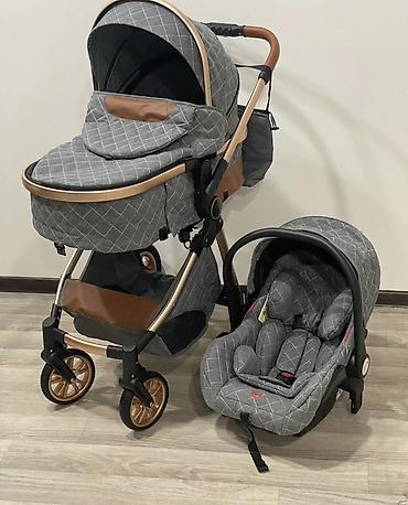 Uşaq arabası + avtokreslo (travel system) dəsti - Rəng: Gentleman