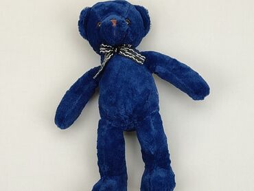 pull and bear czarne jeansy: Mascot Teddy bear, condition - Very good