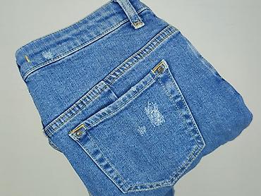 niebieski jeansy: Zara, Spódnica damska, rozmiar M — 6