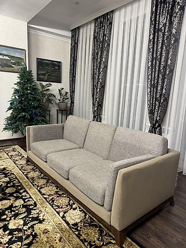 Комплекты мягкой мебели: Комплект мягкой мебели, Б/у, Самовывоз, цвет - Бежевый at lalafo.kg — 3 Комплекты мягкой мебели: Комплект мягкой мебели, Б/у, Самовывоз, цвет - Бежевый — 3