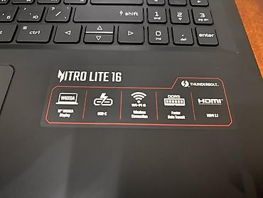 16 e: Yeni Acer Nitro, 16 ", Intel Core i5, 512 GB — 1