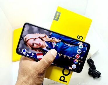 срочно продаю дешево: Poco C65, Колдонулган, 512 ГБ, түсү - Кара, 2 SIM, eSIM