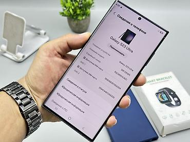 samsung 21s: Samsung Galaxy S23 Ultra, Б/у, 256 ГБ, цвет - Черный, 2 SIM — 6