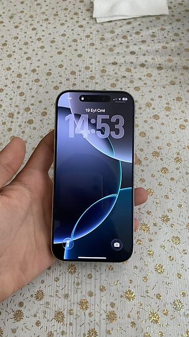 kontakt home iphone 17 pro max 512: IPhone 16 Pro, 128 GB, Ağ, Face ID — 3