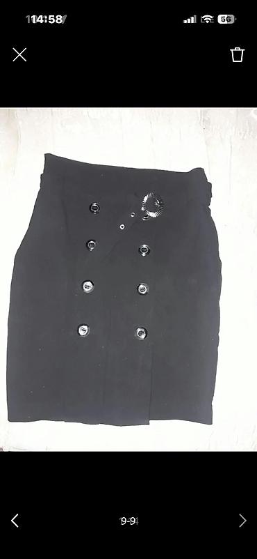 Повседневные платья: Платье, легкое летние удобные юбки легкие красивые, Юбка темная — 4