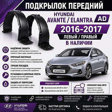 lining pantera: 🚗 Подкрылок передний Hyundai Avante / Elantra AD 2016–2017 Левый и — 1