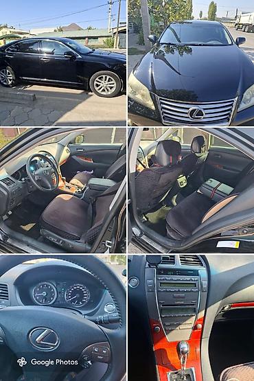 лехсуз ес: Lexus ES: 2010 г., 3.5 л, Автомат, Бензин, Седан — 3