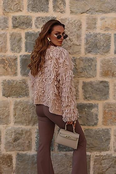 Džemperi, kardigani: 🔥Pleteni kardigan sa resama – ženstven, udoban i efektan komad za — 4