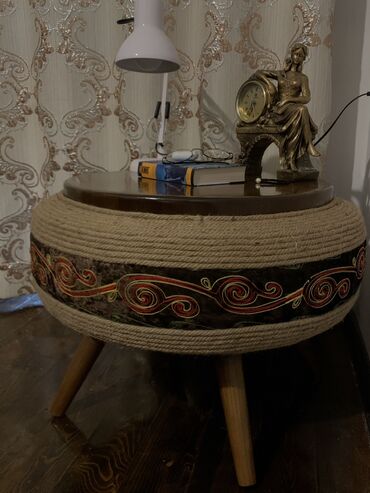 деревянный стол ручной работы: Стол, түсү - Күрөң, Жаңы