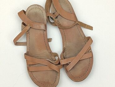 bluzki asymetryczna damskie: Sandals for women, 36, Zara, condition - Good