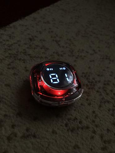 очки с блютузом: Беспроводные наушники с прозрачным кейсом и LED‑дисплеем заряда — 4