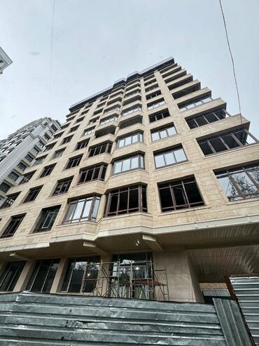 элитные квартиры под самоотделку в бишкеке: 2 комнаты, 60 м², Элитка, 9 этаж, ПСО (под самоотделку)