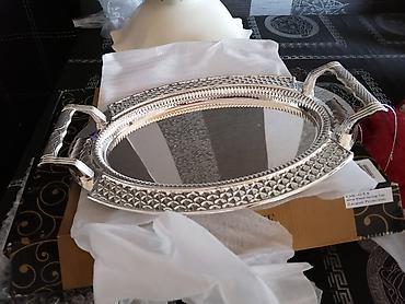 Süfrə aksesuarları: Kingsville Silver Plated Tableware – Gümüş örtüklü servis qabı — 3