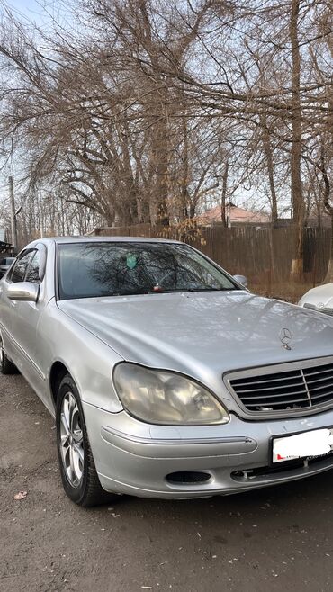 Mercedes-Benz: Mercedes-Benz S-Class: 2001 г., 5 л, Типтроник, Бензин, Седан