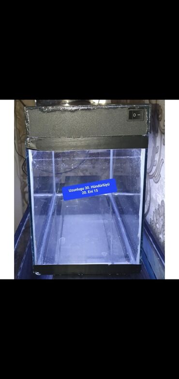 Akvariumlar: Dördbucaq akvarium, Boş, 70 l, Ödənişli çatdırılma — 5
