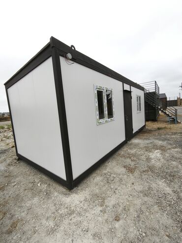 Moyka avadanlığı: Modul tipli konteyner/ofis otağı - Ölçü: 3x7 m (uzun düzbucaqlı