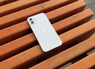 а 10 с: IPhone 12, Б/у, 128 ГБ, Белый, 75 % — 1