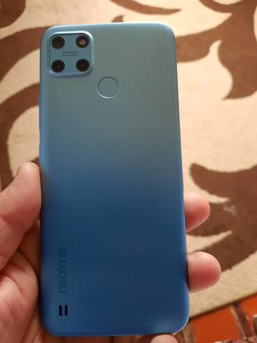 аккамулятор на телефон fly fs 502: Realme C25Y, 128 GB, rəng - Mavi, Zəmanət, Sensor, Barmaq izi