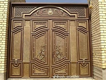 Распашные ворота: ВОРОТА ВОРОТА ВОРОТА Кованые ворота и калитки, комплект для частного — 83