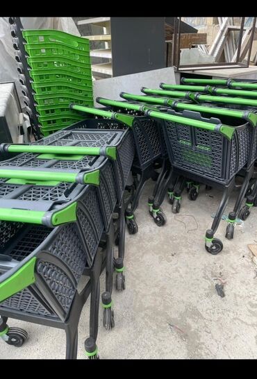 Biznes üçün program təminatı: Mağaza/supermarket üçün alış-veriş səbətləri və arabaları - Material