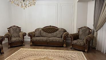 Комплекты мягкой мебели: Комплект мягкой мебели, Самовывоз, цвет - Коричневый — 3