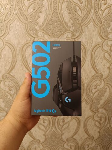 Veb-kameralar: Gaming Mouse Logitech G502 Hero (25,600) DPI Siçan yenidir acilmayib