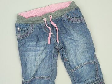 spodnie z dużymi kieszeniami: 3/4 Children's pants 3-4 years, Cotton, condition - Good