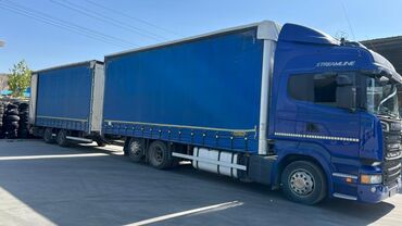 Прицепы и полуприцепы: Прицеп, Scania, Шторный, от 12 т, Б/у — 7