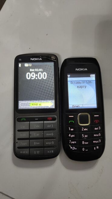 nokia sensor telefonlar: Nokia c3-01 qeydiyyatdan kecib ekranda qara leke var. sensorun